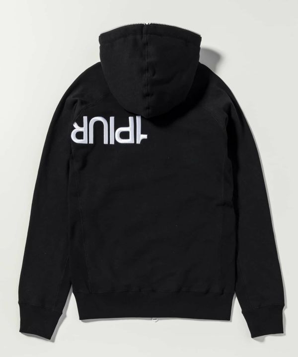 注目ブランド■1PIU1UGUALE3 RELAX■刺繍ロゴスウェットパーカー 1PIU1UGUALE3 RELAX - 1PIU LOGO HEAVY HOODIE / 刺繍ロゴ