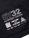 ZIP�ա��ǥ��� DOUBLE KNIT MULTI LOGO ZIP HOODIE BLACK SY32 by SWEET YEARS �����磻�����ƥ��ȥ��Х����������ȥ��䡼��