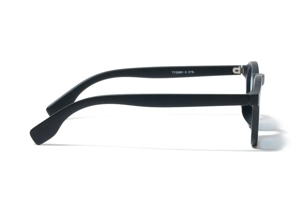 ���󥰥饹�ڥ������ա�Tribeca MatBlack��UV400�糰��99�󥫥åȡ˥ȥ饤�٥å��ޥåȥ֥�å� ELEBROU eyewear ����֥�