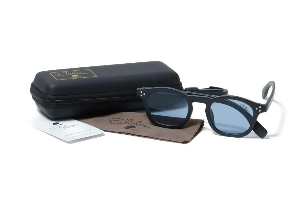 ���󥰥饹�ڥ������ա�Tribeca MatBlack��UV400�糰��99�󥫥åȡ˥ȥ饤�٥å��ޥåȥ֥�å� ELEBROU eyewear ����֥�