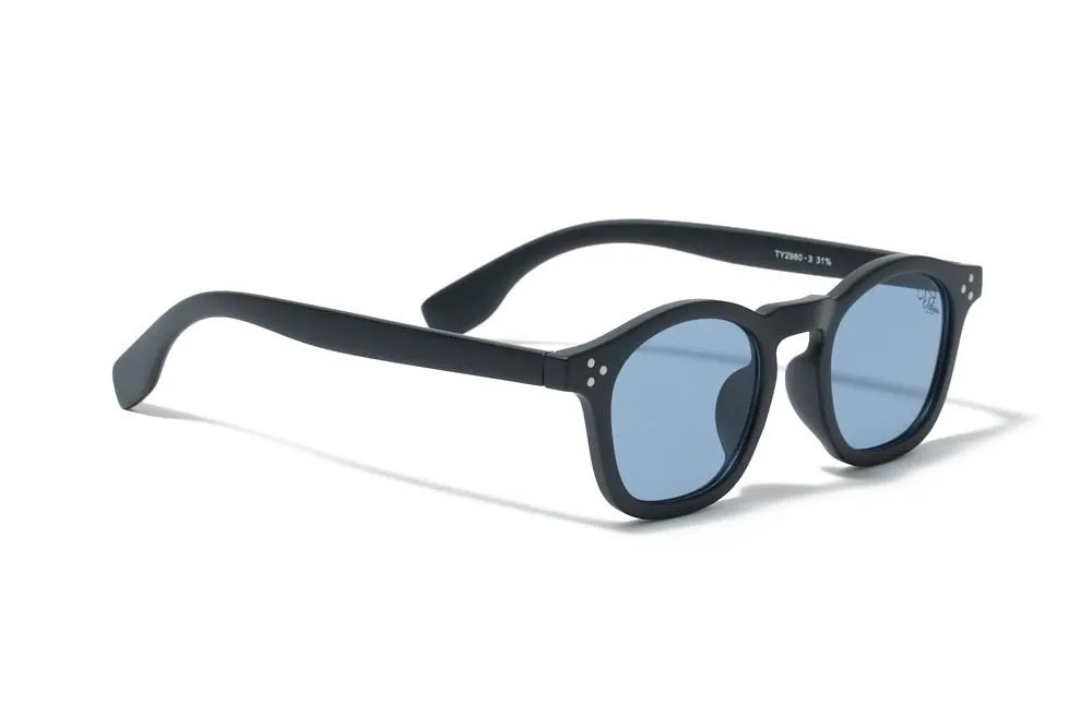 ���󥰥饹�ڥ������ա�Tribeca MatBlack��UV400�糰��99�󥫥åȡ˥ȥ饤�٥å��ޥåȥ֥�å� ELEBROU eyewear ����֥�
