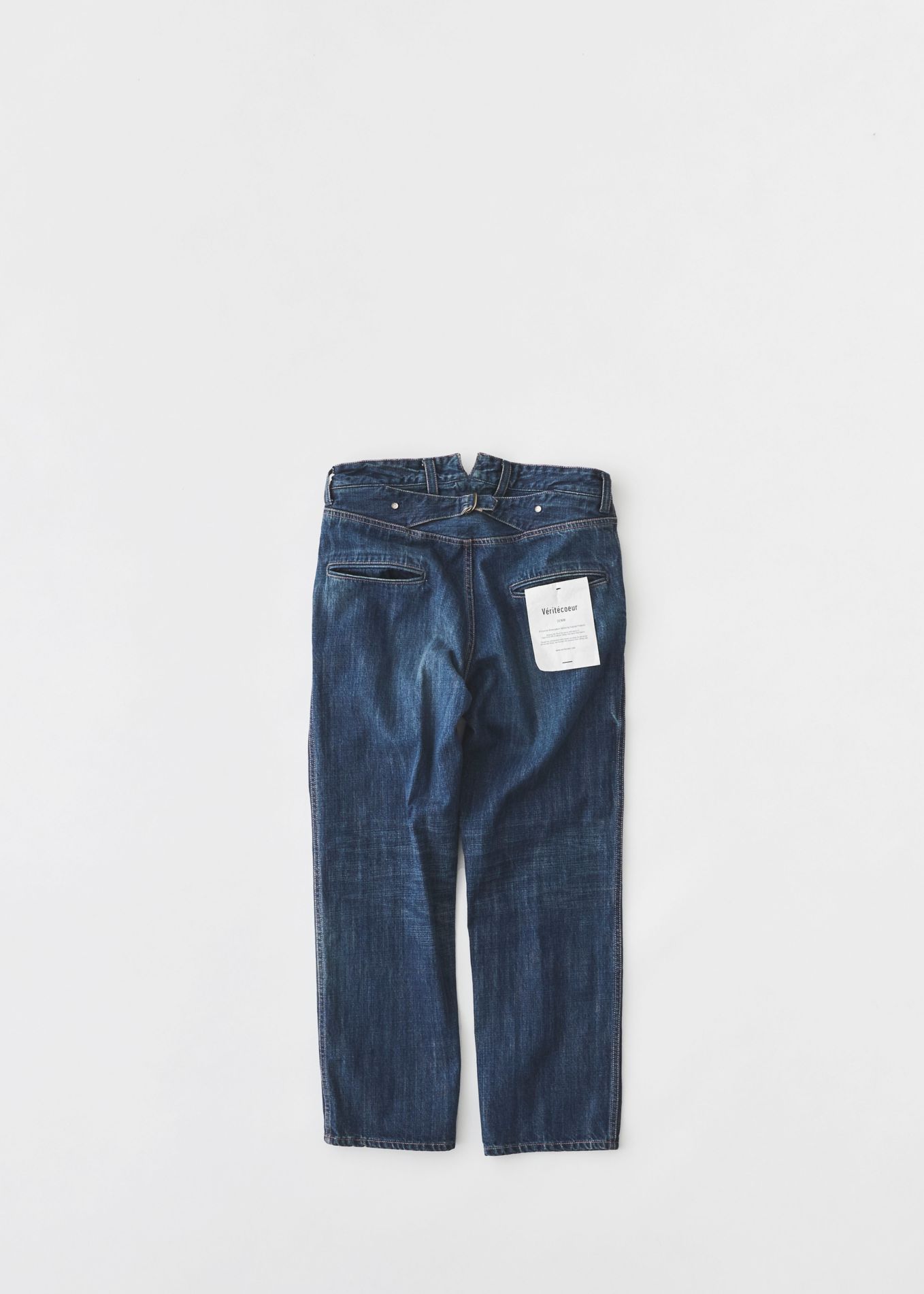 希少 ワコマリア WHITE OAK ブラスト加工デニム ストレート 希少 ワコマリア WHITE OAK ブラスト加工デニム ストレート 11oz