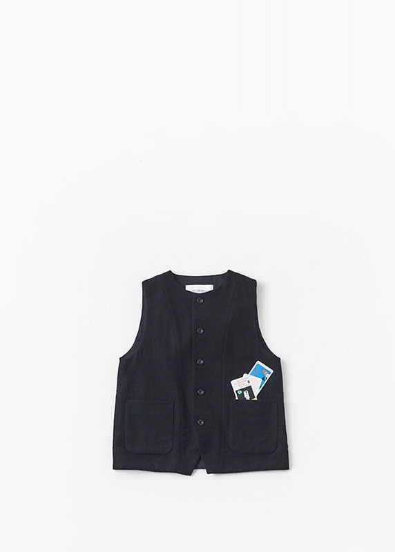 ST-195<br>WOOLベスト - BASIC - Veritecoeur(ヴェリテクール)