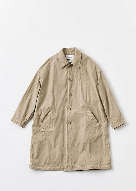 値下げ 美品 Veritecoeur ヨーロピアンリネンストライプコート veritecoeur | syozikiya online shop