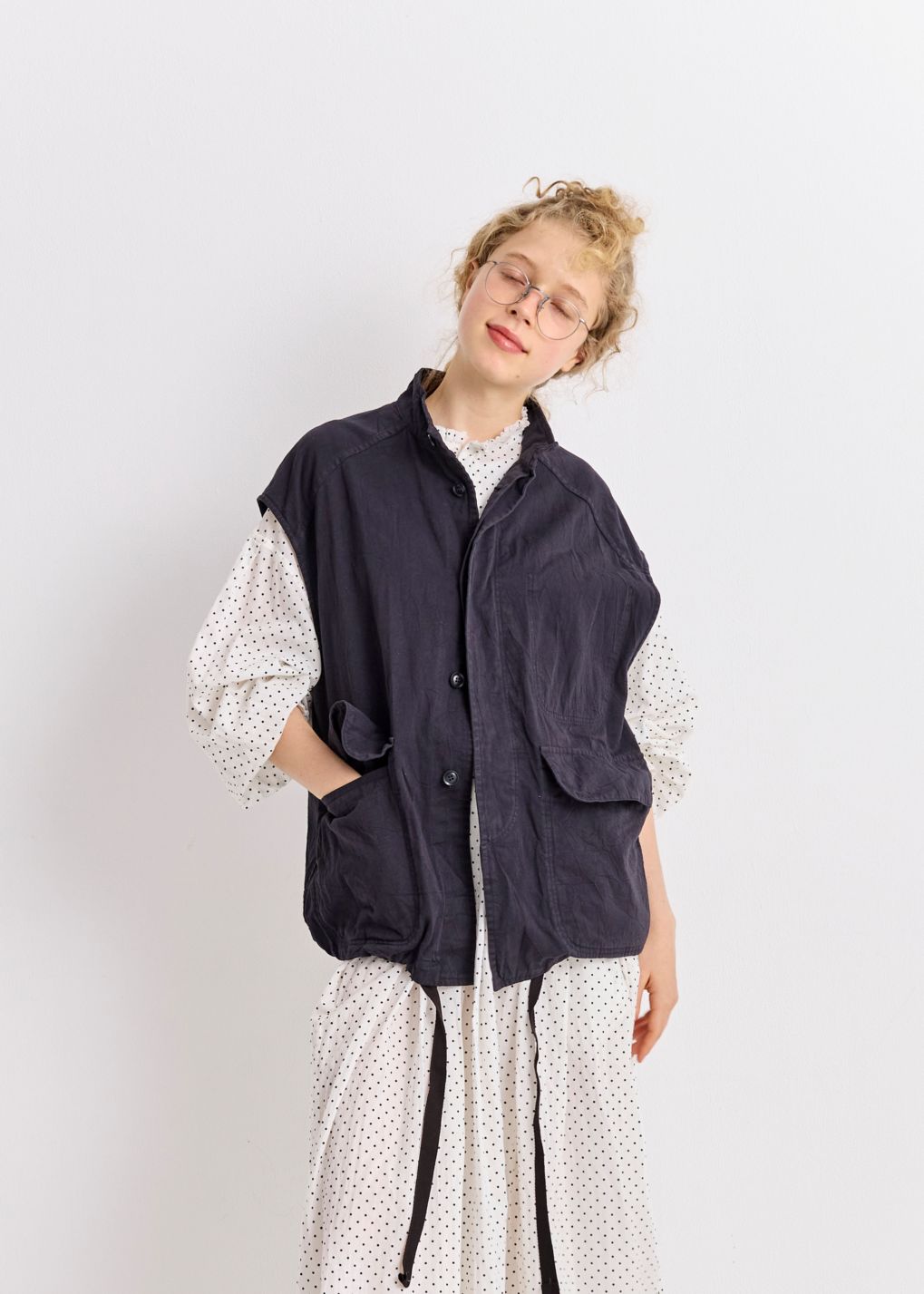 VC-2766<br>ワッシャーベスト - COLLECTION - Veritecoeur