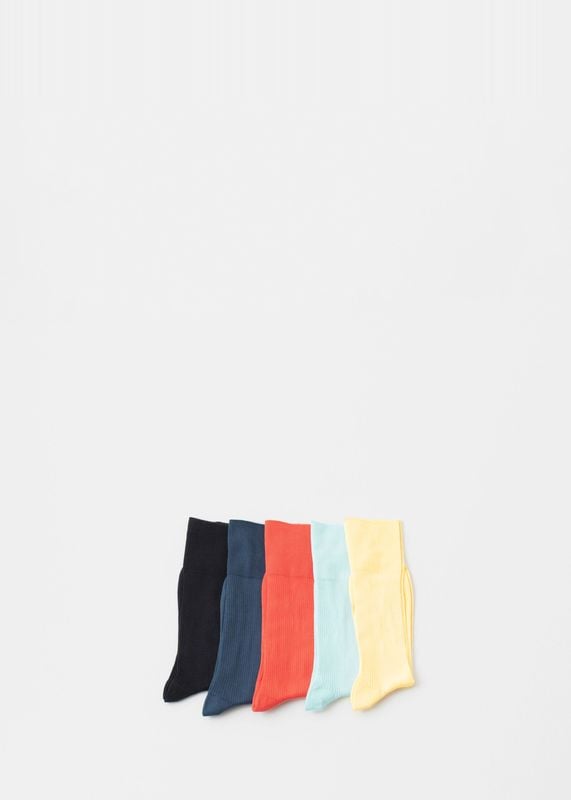 VCS-59<br>5COLOR RIB SOCKS