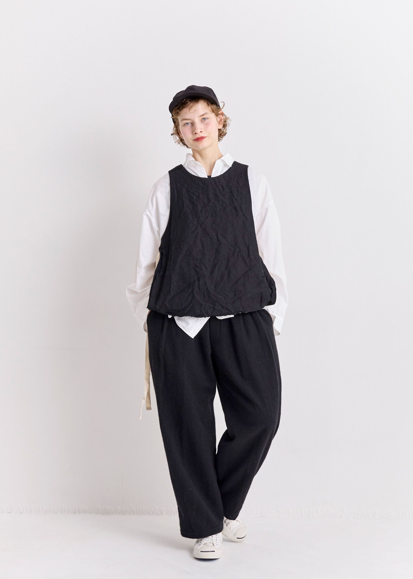 VC-2798<br>ウールタックパンツ - COLLECTION - Veritecoeur(ヴェリテ