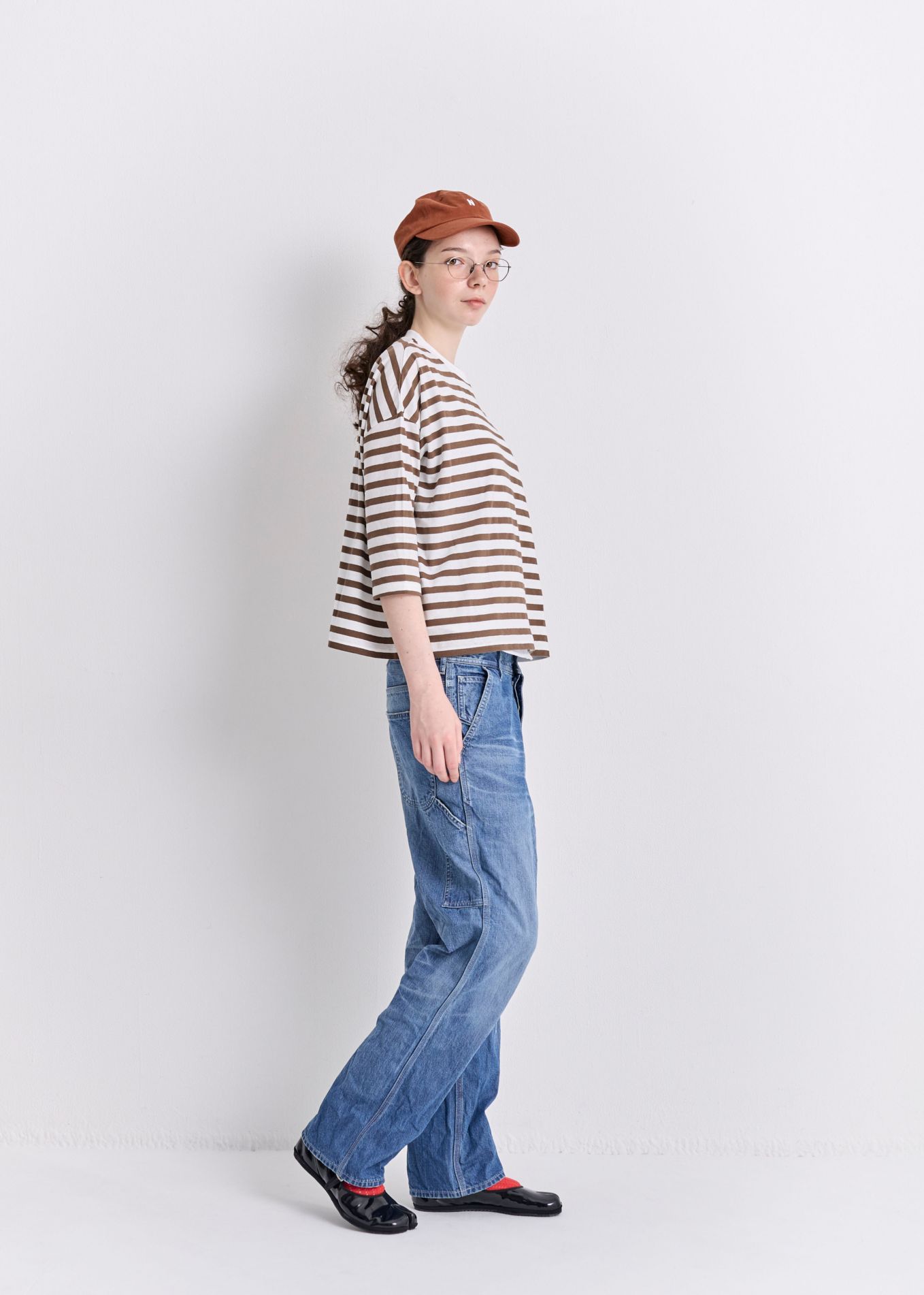 テツエリ VC-2817<br>ストレートデニムワークパンツ - COLLECTION - Veritecoeur