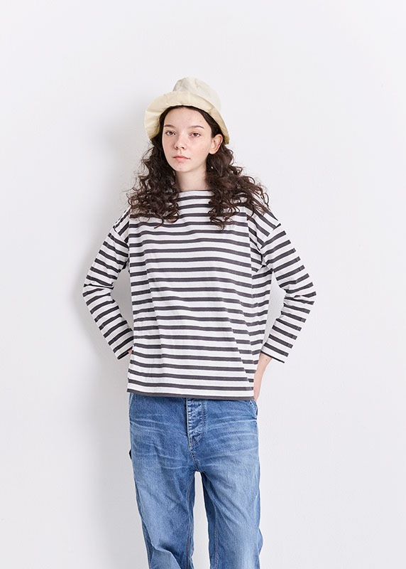 ☆VCC-529<br>1×1.5 ボーダーL/S - COLLECTION - Veritecoeur(ヴェリテ