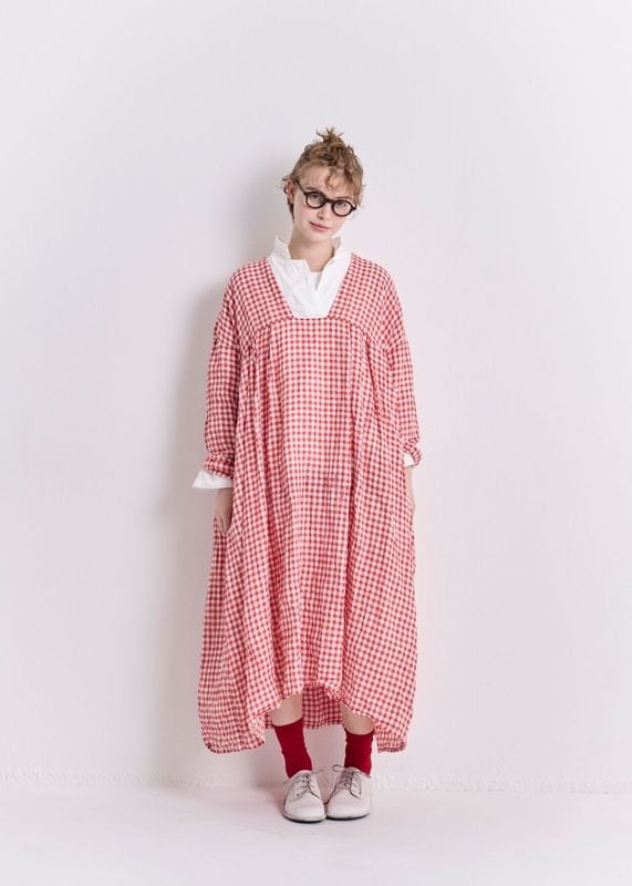 VC-2833<br>ギンガムチェックワンピース