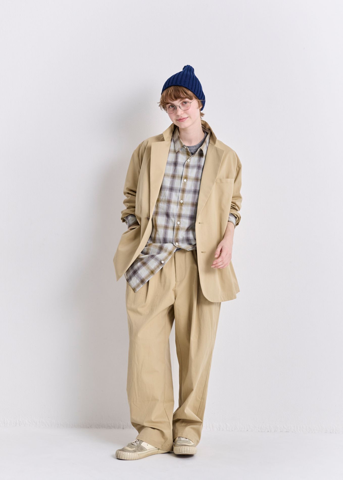VC-2858<br>コットンギャバジンツータックパンツ - COLLECTION