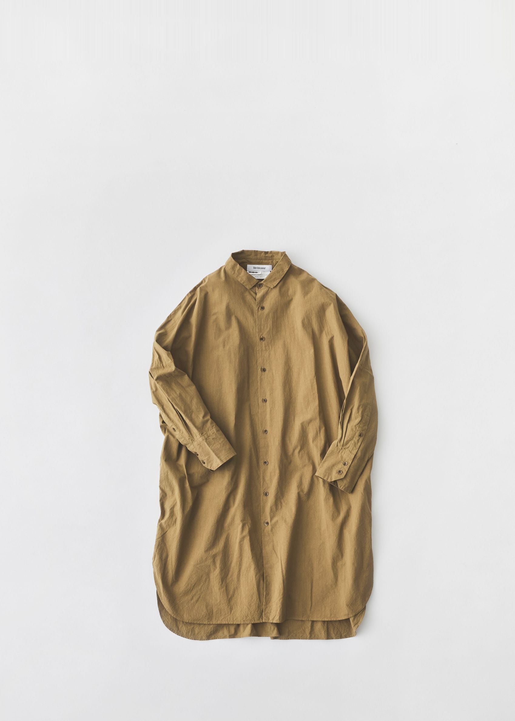 ST-106b<br>ロングシャツ - BASIC - Veritecoeur(ヴェリテクール)