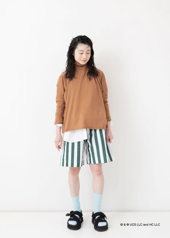 《Curious George × Veritecoeur》<br>GC-006<br>ショートパンツ