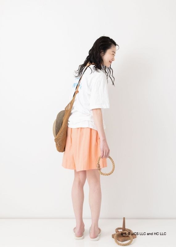 《Curious George × Veritecoeur》GC-010<br>シャーリングショーツ