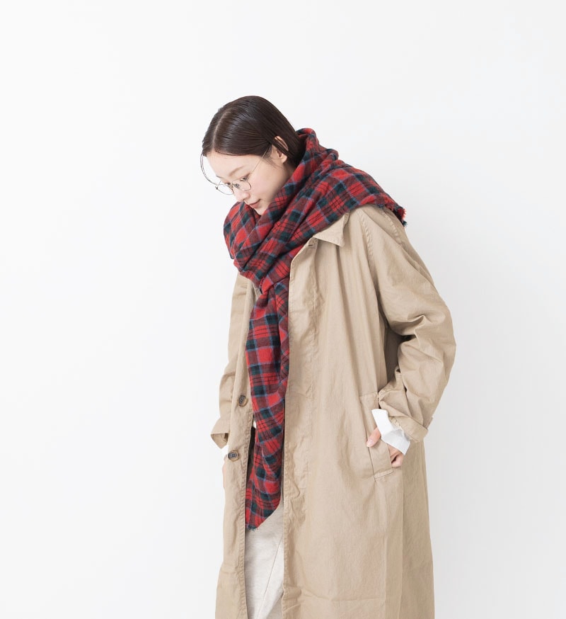 NT-125M チェックストール - Limited - Veritecoeur(ヴェリテクール)