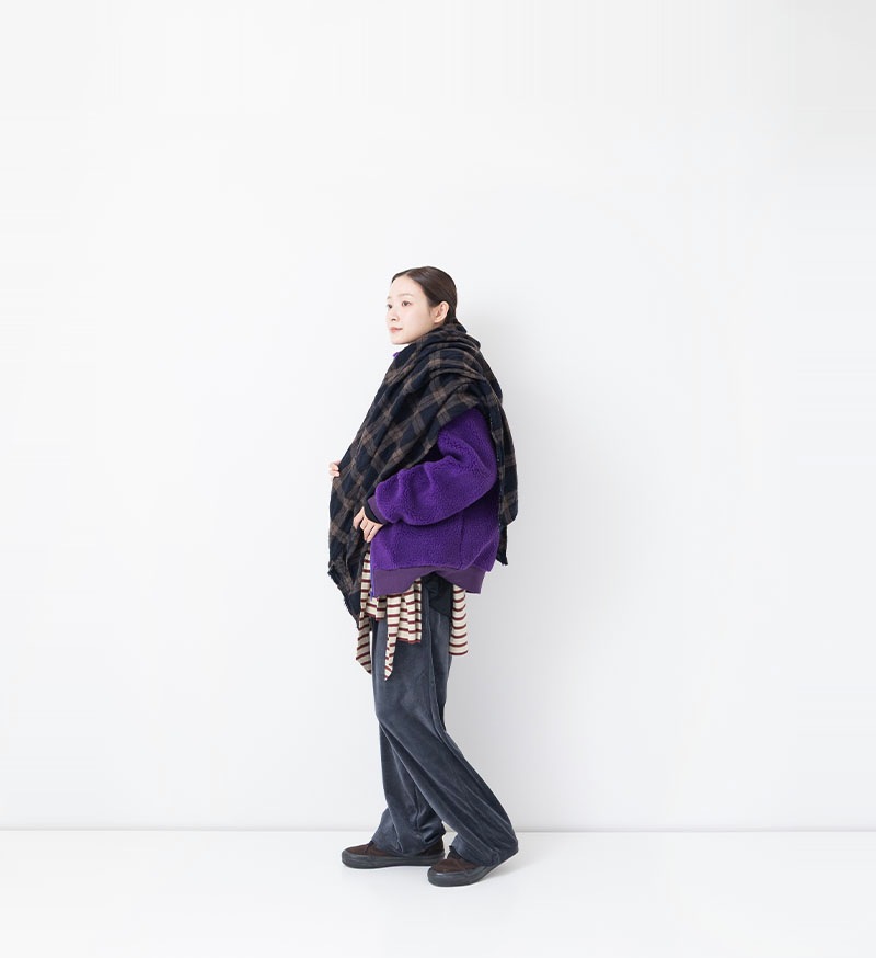 NT-125M チェックストール - Limited - Veritecoeur(ヴェリテクール)