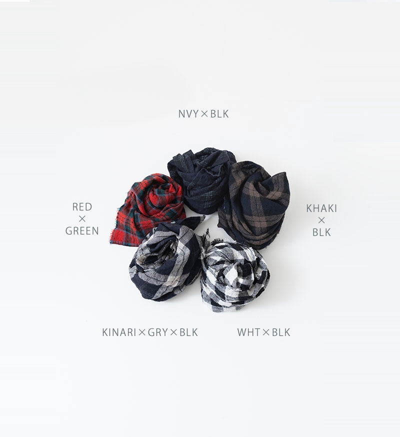 NT-125M チェックストール - Limited - Veritecoeur(ヴェリテクール)