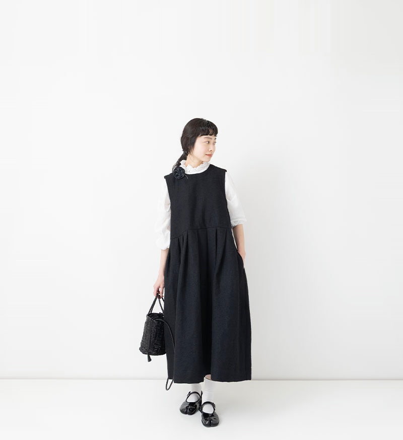 《ONLINE STORE 限定》<br>NT-126 フォーマルワンピース / BLACK