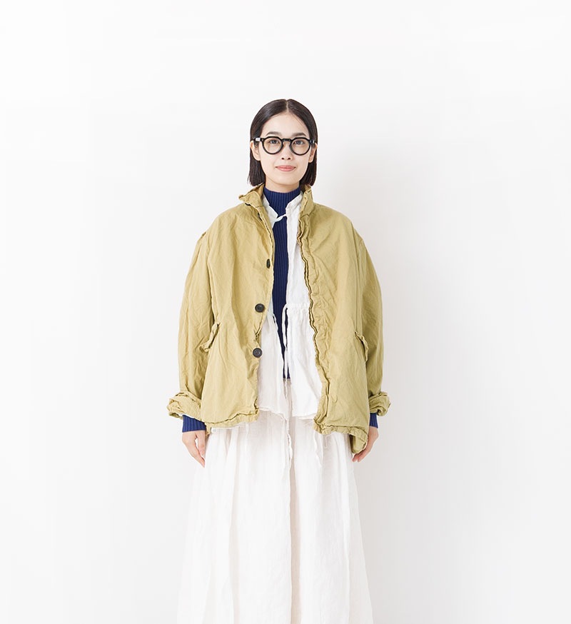 ST-183<br>ガーメントダイショートコート