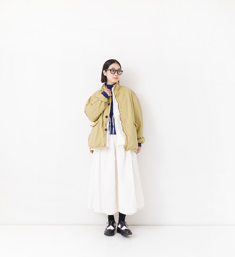 ST-183<br>ガーメントダイショートコート