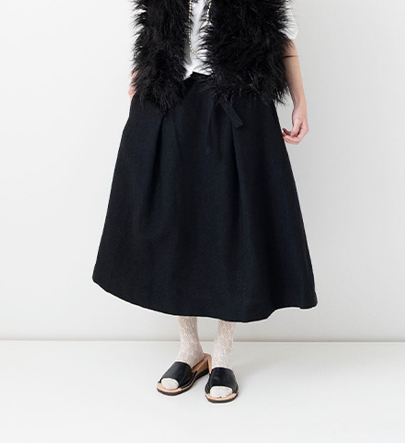 《ONLINE STORE 限定》<br>NT-127 フォーマルスカート / BLACK