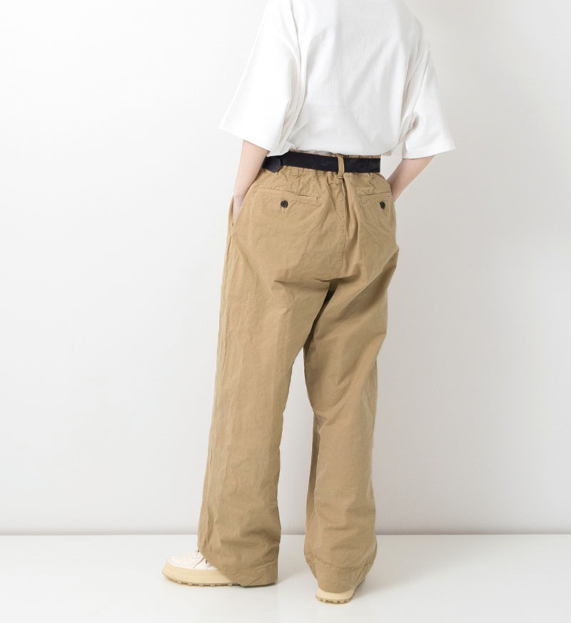 ST-155 ストレートタックパンツ