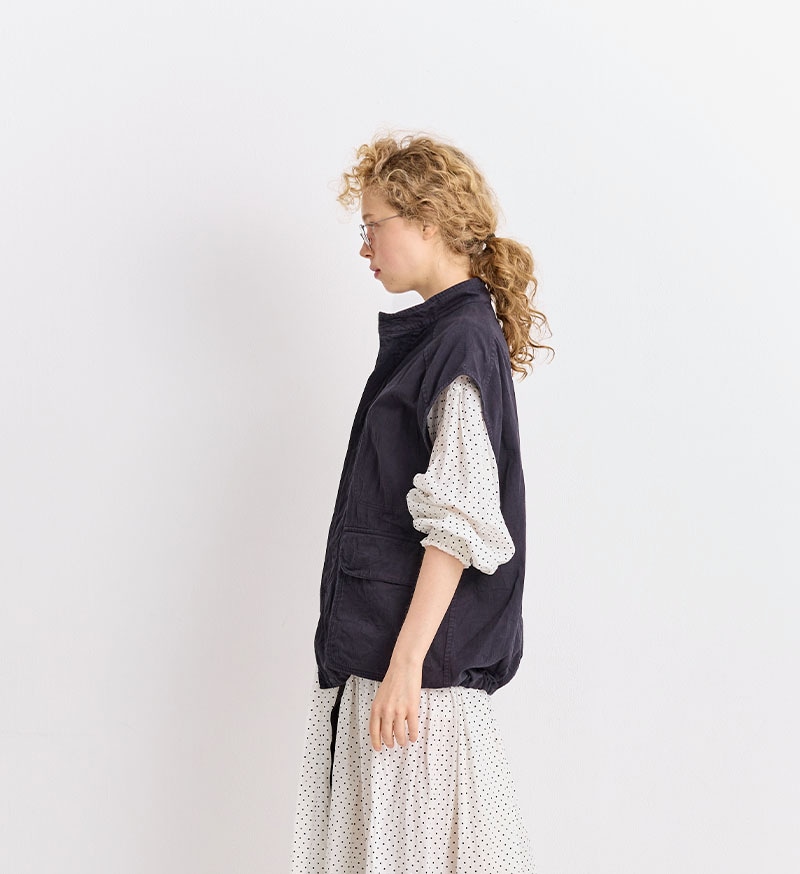 VC-2766<br>ワッシャーベスト - COLLECTION - Veritecoeur(ヴェリテクール)