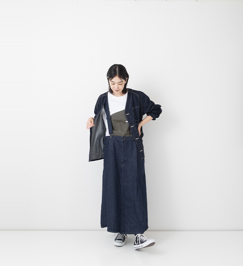 【極美品】セリーヌ マカダム柄 デニムスカート トリオンフ レザー 34 青 中古・古着通販】CELINE (セリーヌ) マカダム柄デニムトートバッグ