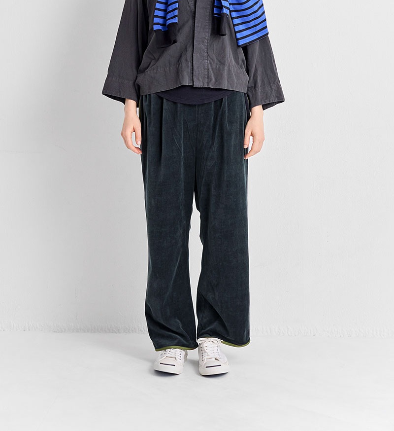 VCC-512<br>ベロアパンツ - COLLECTION - Veritecoeur(ヴェリテクール)