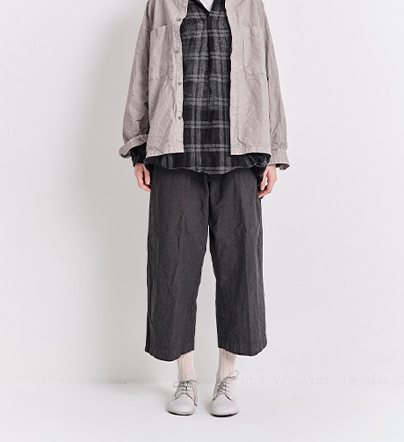 パンツ :( VC-2812<br>ガーメントダイパンツ - COLLECTION - Veritecoeur