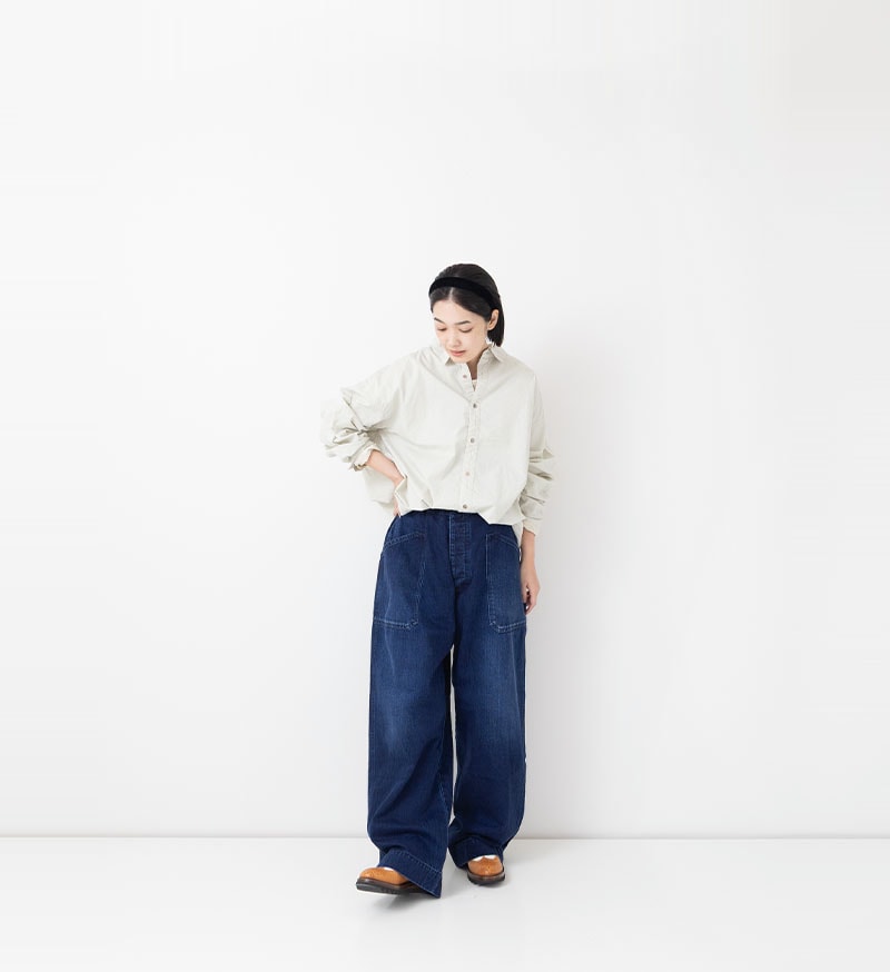 Veritecoeur デニムユーティリティーパンツ Veritecoeur デニムユーティリティーパンツ Veritecoeur (ヴェリテ