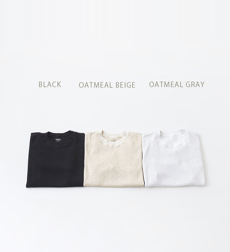 ST-191<br>ワッフルロングスリーブTEE - BASIC - Veritecoeur