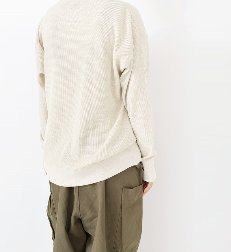 ST-191<br>ワッフルロングスリーブTEE - BASIC - Veritecoeur