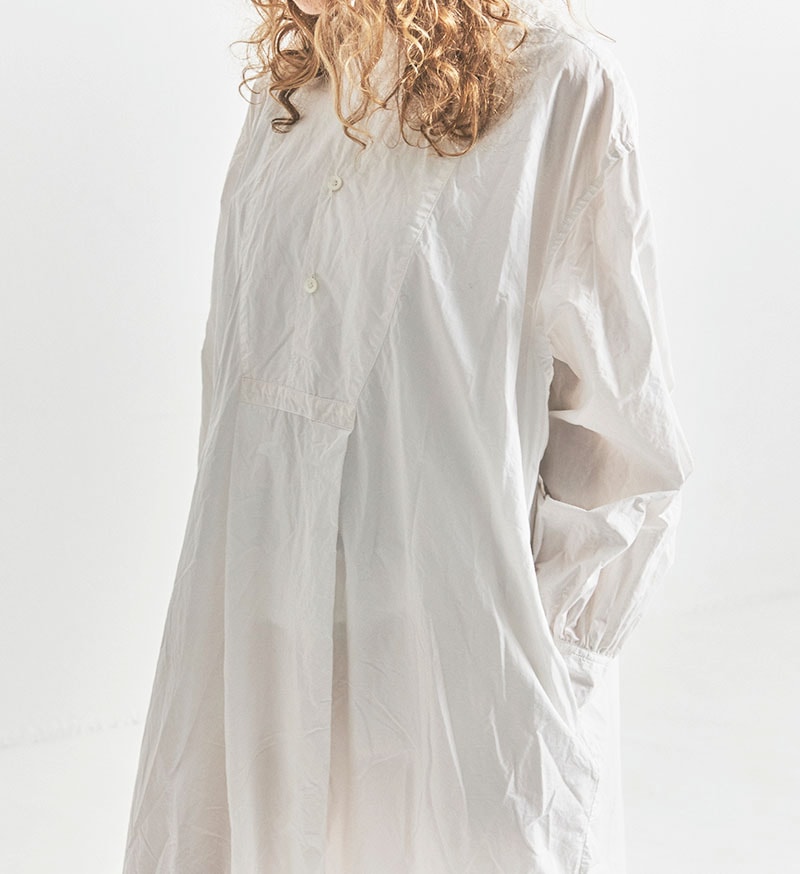 Veritecoeur ヴェリテクール　ゆったりシャツワンピース　コットン VC-2764<br>シャツワンピース - COLLECTION - Veritecoeur