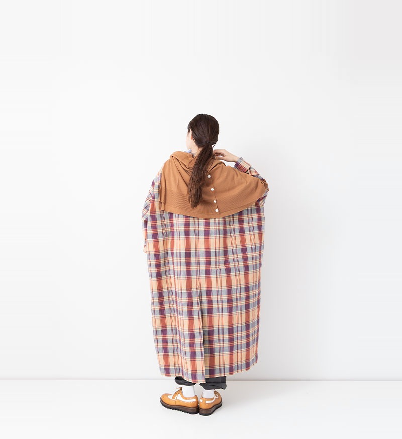 ヴェリテクール veritecoeur 後ろリボンロングベスト付きワンピース ヴェリテクール veritecoeur 後ろリボンロングベスト付きワンピース