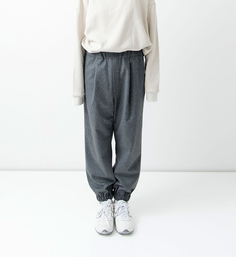 SALE】<br>VC-2554<br>バンドヘムウールパンツ - Back Number Sale