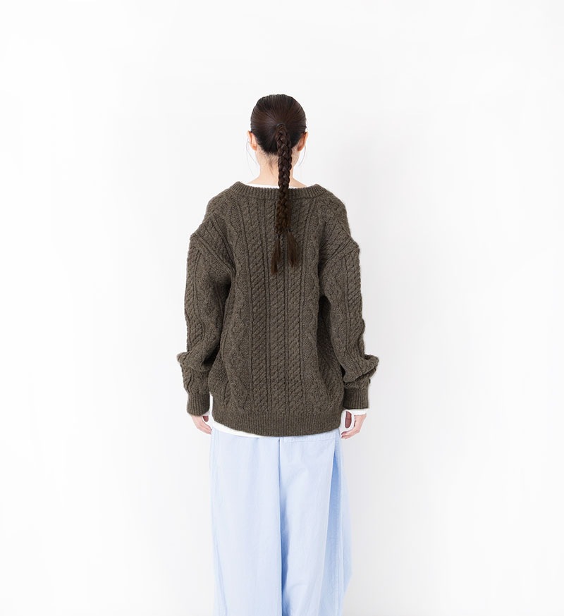 【SALE】<br>VCK-231<br>アランカーディガン