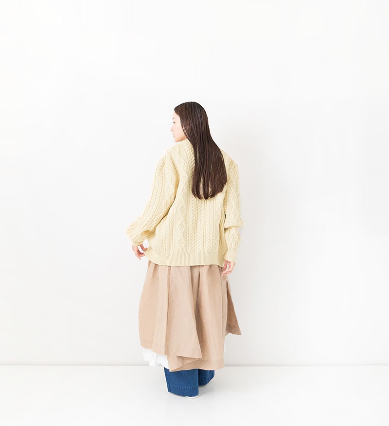 【SALE】<br>VCK-231<br>アランカーディガン