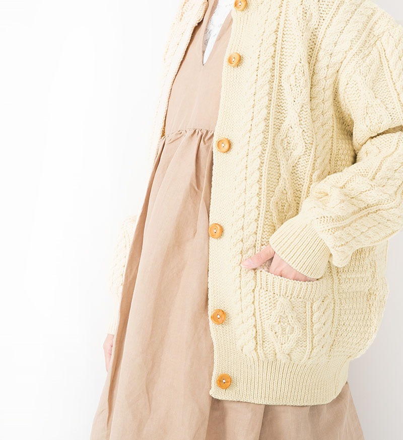 【SALE】<br>VCK-231<br>アランカーディガン