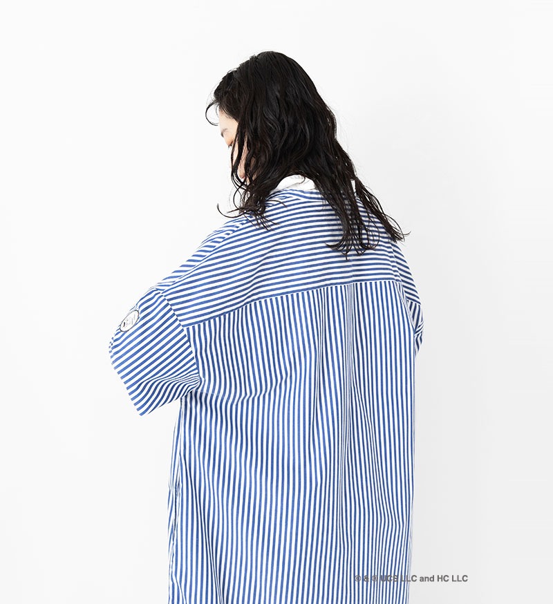 《Curious George × Veritecoeur》<br> GC-001<br>コードパイピングチュニック