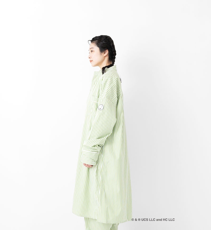 《Curious George × Veritecoeur》<br> GC-001<br>コードパイピングチュニック