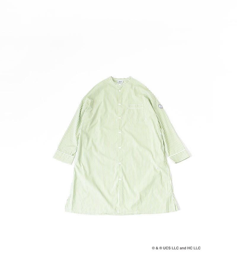 《Curious George × Veritecoeur》<br> GC-001<br>コードパイピングチュニック