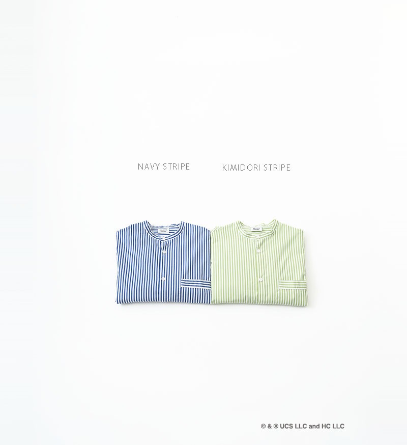 《Curious George × Veritecoeur》<br> GC-001<br>コードパイピングチュニック
