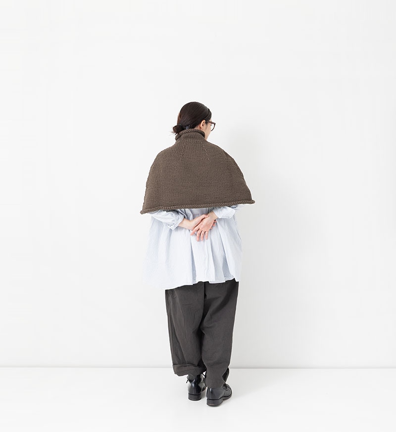 希少 Y-3 ワイスリー ニットポンチョ Waffle ニット 2WAY ポンチョ