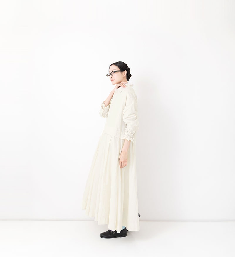 VC-2819<br>フレアタックシャンブレーワンピース - COLLECTION VC-2819<br>フレアタックシャンブレーワンピース - COLLECTION