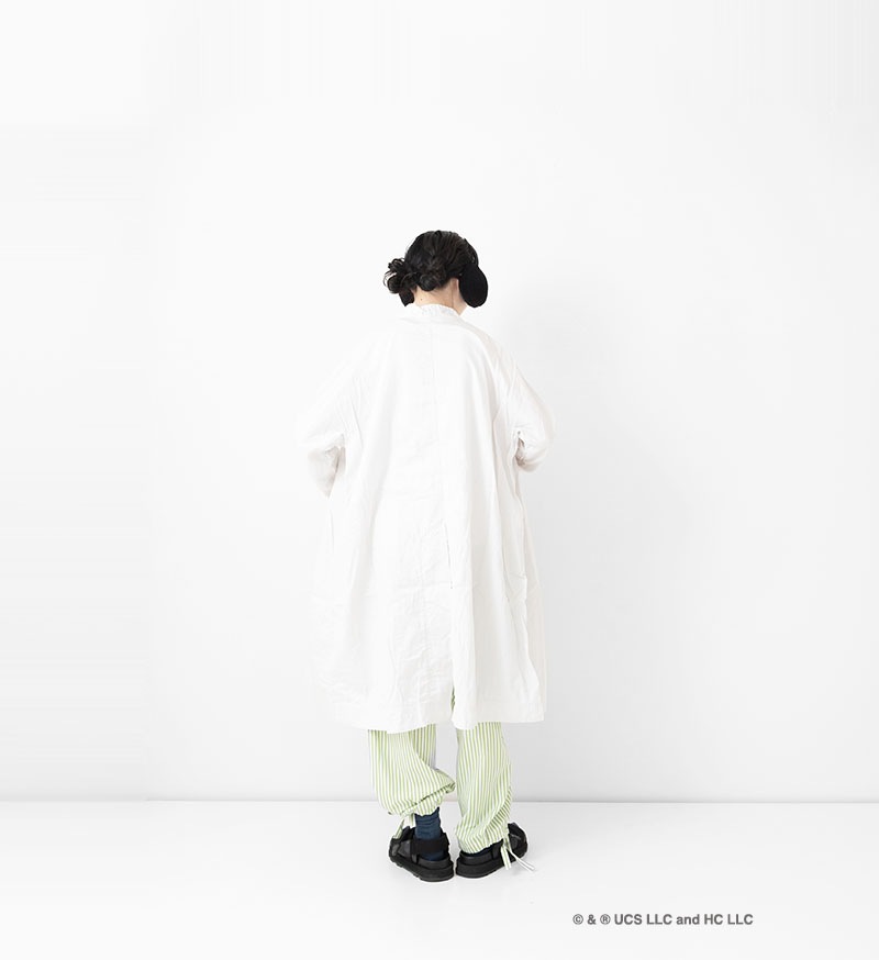 《Curious George × Veritecoeur》<br>GC-003<br>コードパイピングパンツ