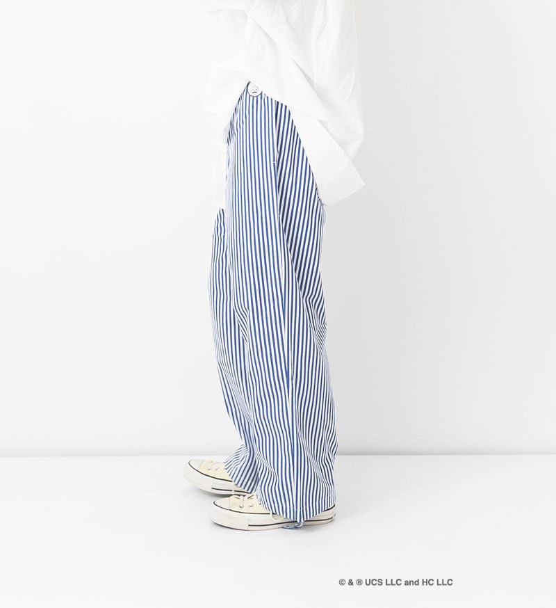 《Curious George × Veritecoeur》<br>GC-003<br>コードパイピングパンツ