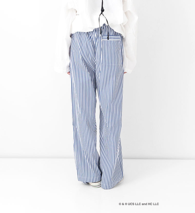 《Curious George × Veritecoeur》<br>GC-003<br>コードパイピングパンツ