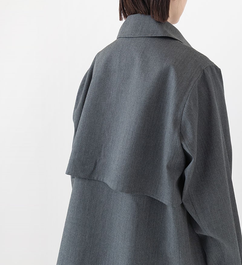 VC-2768<br>ショートトレンチコート - COLLECTION - Veritecoeur