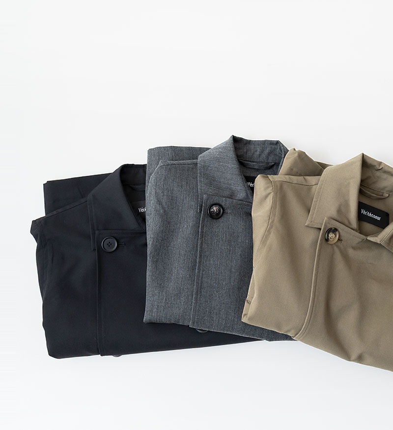 VC-2768<br>ショートトレンチコート - COLLECTION - Veritecoeur